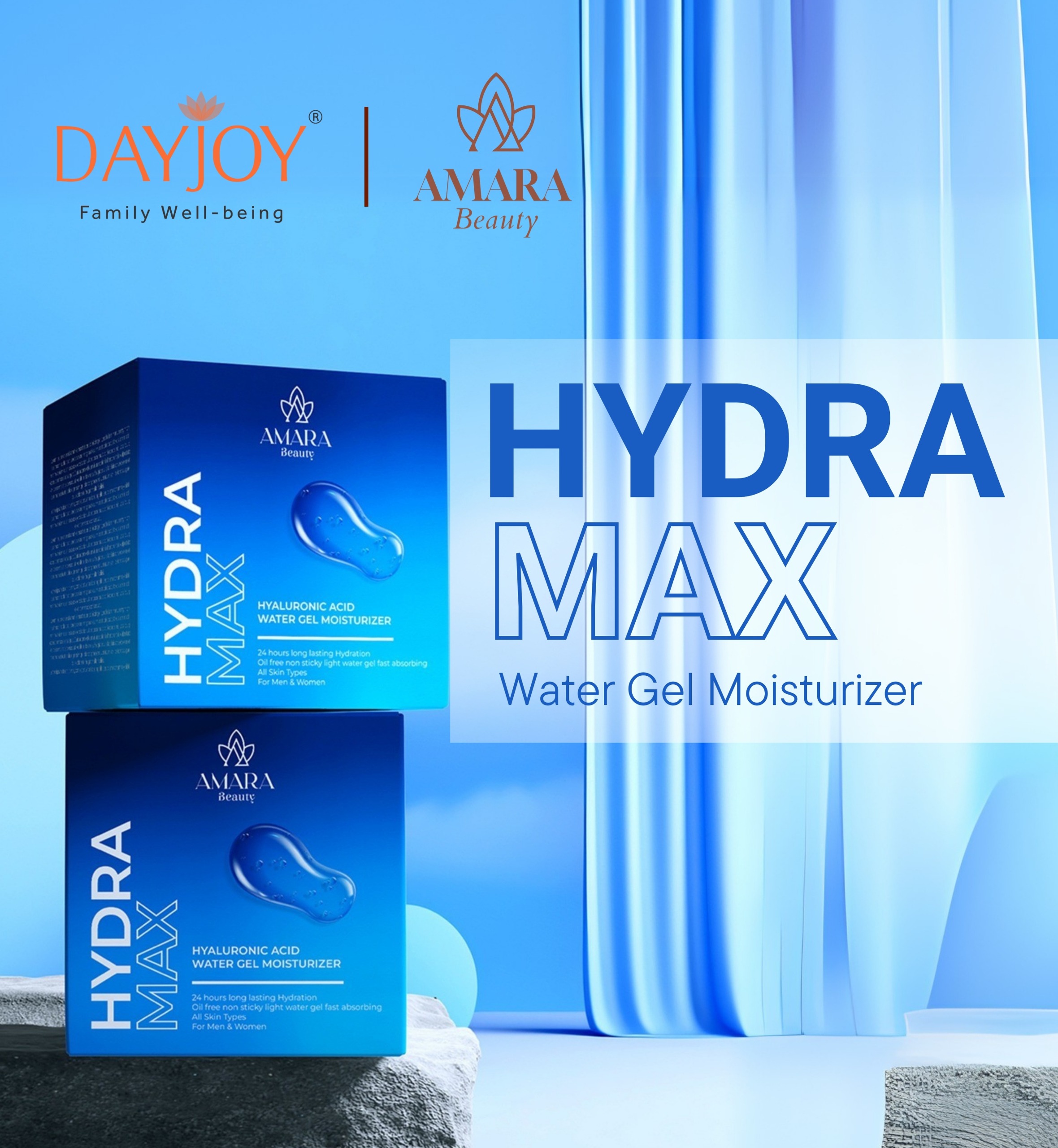 Hydra Max Moisturizer With Hyaluronic Acid & Ceramide