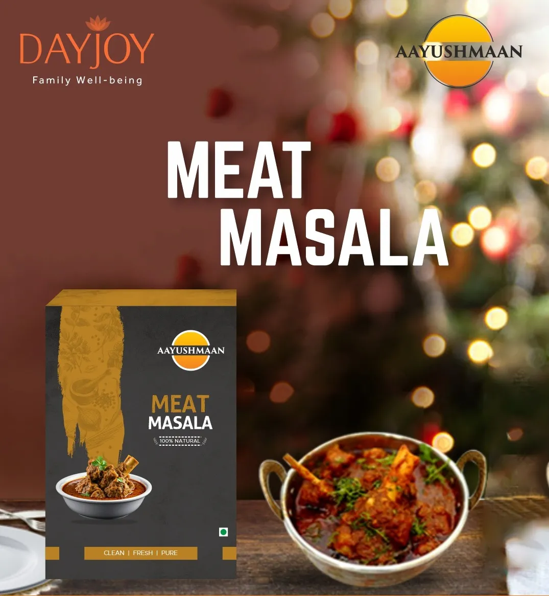 Ayushman Meat Masala (75gm)