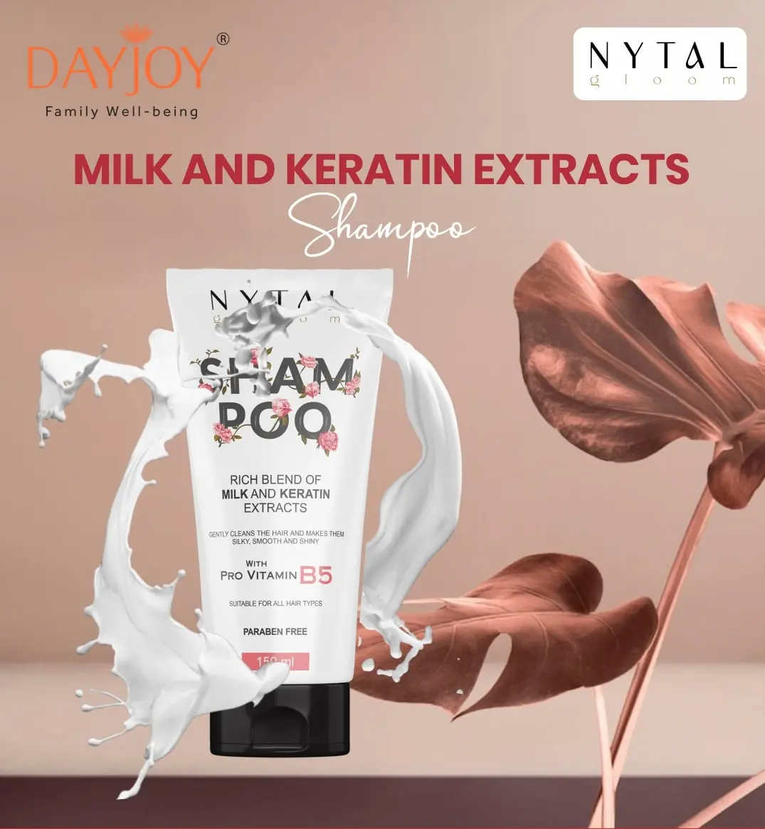 Milk & Keratin Extracts Shampoo